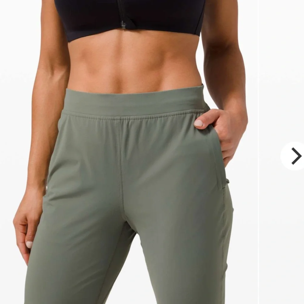 Women’s Lululemon Adapted State High Rise Jogger in Grey Sage - Picture 4 of 11